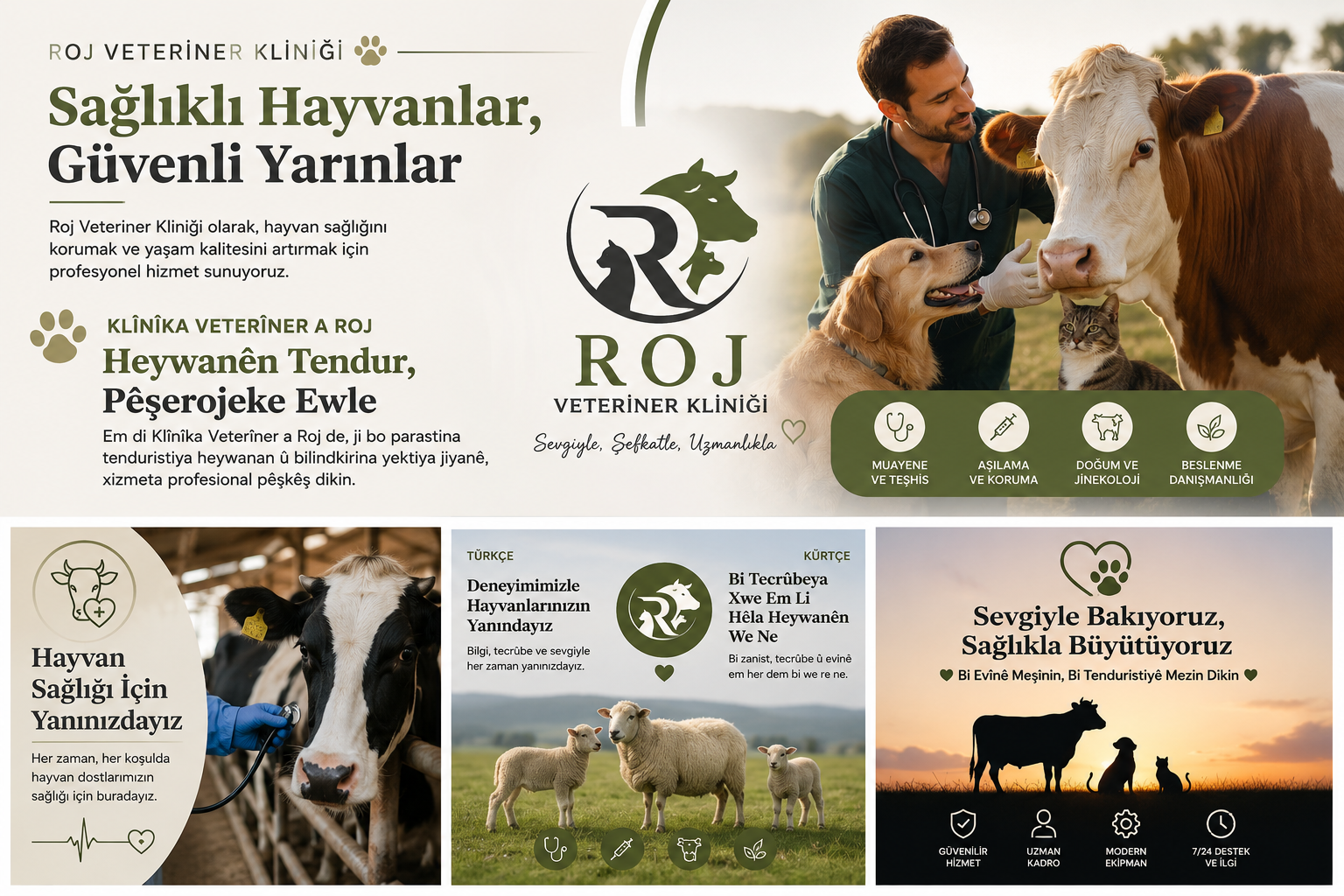 Roj Veteriner Kliniği – Hayvan Sağlığında Güvenilir Adresiniz